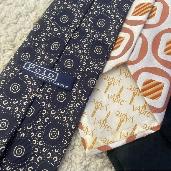 Lot of 50 Vintage NeckTies Gucci, Givenchy, Ernst, Haulinetrigere - Picture 14 of 15